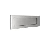 Infinity Decor SB5106SC.20 Targhetta per Porta, Cromo Satinato, 12 Inch