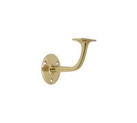Infinity Decor Staffa per corrimano a parete in ottone lucido - Staffe per ringhiere resistenti Staffa di supporto per ringhiera per montaggio a parete