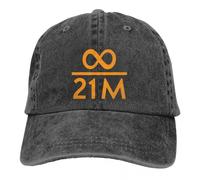 Infinity Divided By 21 Berretto da Baseball Bitcon Vintage Cappelli papà Uomo Outdoor Regolabile Fit Cappelli cap