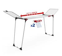 Infinity Flex Plus stendibiancheria di grandi dimensioni griglia telescopica