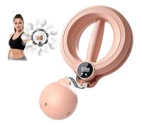 Infinity Hoop for Arms, Infinity Arm Hoop, 360 Degree Smart Arm Exercise Equipment for Home Gym Workout, Bicep and Grip Trainer, Upper Body Fitness Equipment for Men Women (Pink, Count)