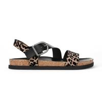 Infinity Leather Blowfish Malibu Sandali con Plantare Leopardato Marrone Lance da Donna