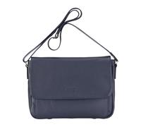 Infinity Leather Borsa a Tracolla in Vera Pelle Per Uomo - Cartella Porta Computer Portatile da 13” - Borsa da Lavoro da Viaggio in Pelle Bovina Pieno Fiore con Tracolla Regolabile e Chiusura a Patta