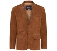 Infinity Leather Uomo Morbida Pelle Scamosciata Vera Giacca Blazer Italiana Cappotto