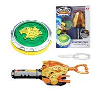 Infinity Nado trottola per bambini in metallo, Battle Tops lanciatore di trottole per bambini, trottole per bambini da 5 6 7 8 9 10 11 12 anni, Starter Pack Lightning Leopard