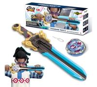 INFINITY NADObambino Battle Tops lanciatore di trottole per bambini da 5 a 12 anni, Power Pack Gold Warrior Phoenix