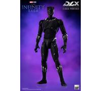 Infinity Saga Dlx Action Figura 1/12 Black Panther 17 Cm Threezero
