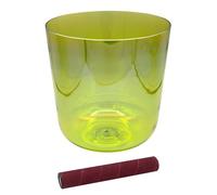 Infinity Singing Bowl - Ciotola A3, giallo-verde, 7,25" 432 Hz