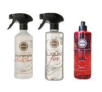 Infinity Wax Liquid Fire 5L Iron Fallout Remover & Wheel Cleaner, Formula a PH Neutro, rimuove la Polvere dei Freni e la contaminazione incorporata, Sicuro su Vernice, Cerchi e pinze