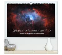 InfinityAstro - die Unendlichkeit im Bild - Vol.2 (hochwertiger Premium Wandkalender 2027 DIN A2 quer), Kunstdruck in Hochglanz: Zwölf faszinierende ... Galaxien in beeindruckender Detailschärfe.