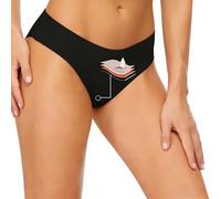 InfiniZer Costume da bagno da donna, a prova di perdite, bikini mestruale con slip impermeabile a 4 strati, UPF 50+, costume da bagno leggero per adolescenti e ragazze, Nero , XS