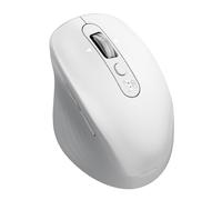 INFINMIND Mouse wireless, Multi-Dispositivo Bluetooth, ricevitore USB 2.4G e doppio Bluetooth, rotella di scorrimento 4 direzioni silenzioso per computer, laptop, PC, MacBook, iPad (Bianco)