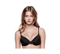 INFIORE 1 Pezzo di Reggiseno Donna 2010, Balconcino Imbottito Senza Ferretto,Stretch,Microfibra. Nero 5C