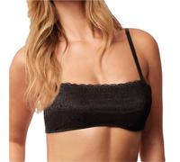 INFIORE 1 Pezzo di Reggiseno Donna a Fascia in Pizzo 904 Senza Ferretto con Imbottiture Estraibili. Nero 5B