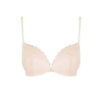 INFIORE 1 Pezzo di Reggiseno Donna Triangolo in Pizzo 902 Senza Ferretto Imbottiture Estraibili. Sabbia 1B