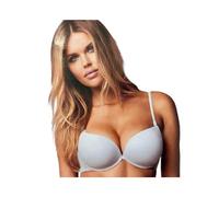 Infiore Art. 2600 Fascino - Reggiseno Super Push Up +2 Taglie - in Microfibra Elasticizzata con Ferretto - Effetto Volume Estremo e Invisibile - Bianco, Nero e Naturale - (Coppa B)
