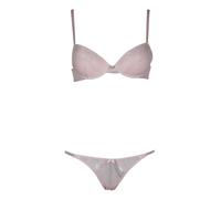 Infiore Coordinato intimo donna in pizzo Push up + Brasiliana