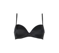 Infiore Reggiseno Donna Balconette Imbottito, Morbida Microfibra Lucida Riciclata con Ferretto, Art 951 Serie Micro900 (IT, Taglia della Coppa & Taglia della Fascia, B, 3, Nero)