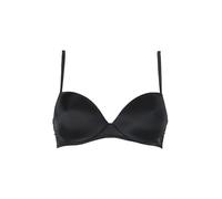 Infiore Reggiseno Donna Balconette Imbottito, Morbida Microfibra Lucida Riciclata con Ferretto, Art 951 Serie Micro900 (IT, Taglia della Coppa & Taglia della Fascia, B, 4, Nero)