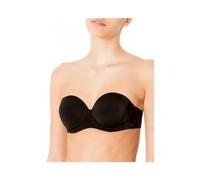 Infiore Reggiseno Fascia Imbottita con Imbottiture Estraibili Art 2005 Colore E Misura A Scelta (1, Nero) (Nero)