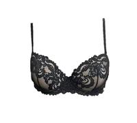 Infiore Reggiseno foderato con ferretto in elegante pizzo art. 5001-5, Nero