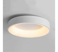 Infissi a LED Montaggio a soffitto 3,9 pollici Cornice in ferro bianco/grigio Lampada in acrilico ad alta trasmittanza dimmerabile Design antipolvere Luce morbida e non abbagliante Plafoniera per sala