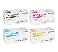 INFITONER Cartuccia Toner Compatibile per Kyocera TK-5440 TK5440 TK 5440 Ecosys MA2100cfx MA2100cwfx PA2100cx PA2100cwx PA2100 MA2100 TK-5440K TK-5440C TK-5440Y TK-5440M Nero Ciano Giallo Magenta