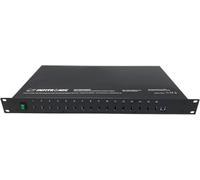 INFITRONIC - IN19PLG002A - Porte USB 3.0 Hub16 da 19" con stazione di ricarica e sincronizzazione (montaggio rack da 1U)