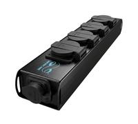 Infitronic - INPT4-TR1 - Ciabatta distributore di corrente con 4 prese Schuko Powertwist TR1 ON/uscita per palco o rig
