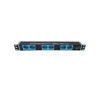 Infitronic - INSV1008 - Ciabatta elettrica da 19" 1U CEE 16A con 3 circuiti separati + spina Mennekes