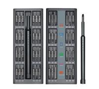 Infitronic Set di punte magnetiche di precisione 48 in 1, set di cacciaviti portatili Precision Screwdriver per smartphone, tablet, console, fotocamere, orologi, ecc. (48 punte WiHa da S2