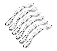 INFJMH Confezione da 6 maniglie for mobili in lega di alluminio, maniglie for cassetti e cassettiere europee, ferramenta decorativa for mobili da cucina e bagno.