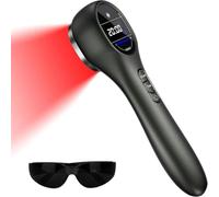 INFJMHAA Terapia della luce infrarossa con display a LED, dispositivo di terapia a luce rossa per alleviare il dolore articolare e muscolare, terapia con luce rossa per alleviare il dolore per il