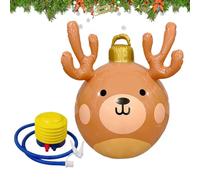 Inflables Navideños,Impermeable PVC Grande Decoración Del Hogar - Bolas Inflables Para Decoraciones Al Libre | Para Patio Jardín Puerta Ventana Fiesta Vacaciones Festival Reuniones Celebraciones