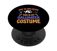 Inflación Este Es Mi Disfraz De Halloween Carino Halloween PopSockets PopGrip Adesivo