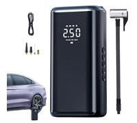 Inflador De Neumáticos Inalámbrico Portátil | Bomba De Aire Digital Para Coches, Bicicletas Motos | Compresor De 150 PSI Con Carga Rápida 5400 MAh | Bomba De Aire Para Neumáticos Balones Deporti