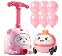 Inflatable Balloon Car Toy Set - Educational Racing Game Kit, Interactive Play with Pump Powered Design, Kids Activity Toy, Learning Toys with Indoor Outdoor Use, Balloon Car for Fun Skill Development