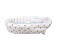 Inflatable Bathtub, Portable Bath Seat, Foldable Design with Soft Cushion, Indoor and Outdoor Use, Bath Tool for Water Play, Swimming, Summer, Home, 35.43x21.65 Inches