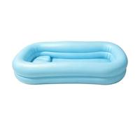 Inflatable Bathtub - Portable Soaking Basin, Space Saving PVC Blow Up Bathing Tub | Compact Folding Immersion Comfort For Home Bathroom Hotel Travel Apartment Indoor Women Men Senior Elderly
