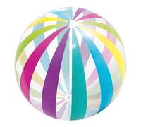 Inflatable Beach Balls, Water Toy Balls, 5.51x5.12x0.39 Inches Compact Lightweight Rainbow, Outdoor Play Ball for Kids and Pool Party Decorations, Summer Games