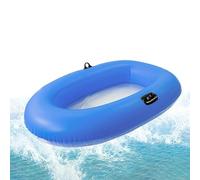 Inflatable Boat Raft, Clear Bottom Float, 62,99 x 43,31 in Lake Water Cruiser, Spacious Auhentic Design, Relaxing Floating Leisure for Kids, Adults, Beach, River, Leisure