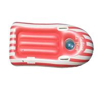 Inflatable Body Board, Floating Swim Trainer, Water Rider, Durevole Side Handles, Heat Resistente, Lightweight Buoyant Build, Summer Pool Beach Lake Sea Activity Float, 119 x 58 cm