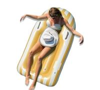 Inflatable Body Board, Kids Surfboard with Handles, 46.85x22.83in Swimming Training Equipment, Reusable Accessories for Summer Outdoor Water Play, Pool Sports, Party, Dive, Skate and Snorkel