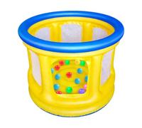 Inflatable Bounce House - 20 Balls Portable Inflatable Fun Jump | Kids Playhouse Center Bounce Castle for Home Bedroom Backyard Yard Park Playground School Kindergarten