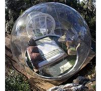 Inflatable Bubble Tent, Outdoor Camping Luxury Single Tunnel Transparent Dome Greenhouse Tent for Backyard Party Festival Stargazing, Vision