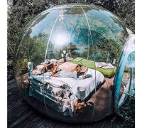 Inflatable Bubble Tent, Outdoor Transparent Starry Bubble House Rainproof And Windproof Camping Privacy Free Tent, with Blower,5m Vision