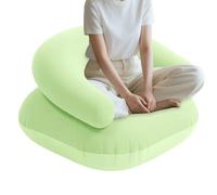 Inflatable Camping Couch Chair, Quick Inflation Blow Up Divano con design portatile, Air Lounge Modern Style, Outdoor Furniture for Backyard Beach Tailgating Vacation Music Festival Party Resting