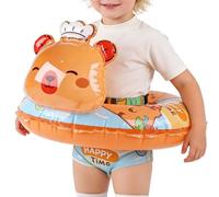 Inflatable Capybara Swim Float for Kids - 2026 Upgraded 0.3mm Thick Pool Raft, Comfort Seat with Safety Handles, Fun Animal Design for Boys & Girls, Portable Water Toy for Bathtubs & Summer Parties