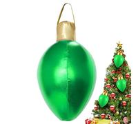 Inflatable Christmas Ball | Reusable Santa Snowman Inflatables Hanging | Weather-Resistant Waterproof PVC Decorations for Lawn Porch Pool Outside Tree Window Outdoor Door