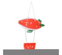 Inflatable Christmas Ornament, Hangable Tree Decor, 29.9x18.1 Inches Spaceship Holiday Pendant, Festive Decoration for Door Wall Mantel Winter Festival Wedding Party Garden Display